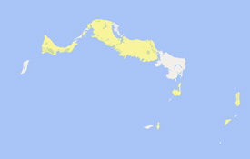 Range map of Hemidactylus mabouia